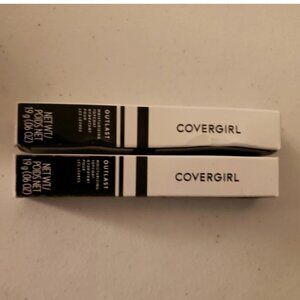 2-Pack Covergirl Outlast All-Day Lipcolor Moisturizing Top Coat Clear New NIB